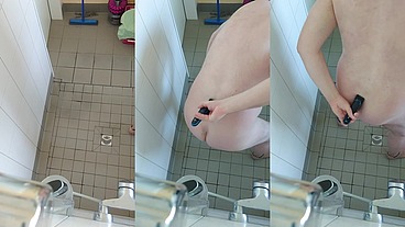 Rasur in der Dusche
