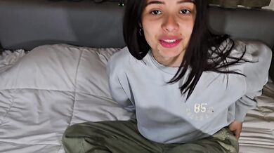 My hot cuñada takes my cum deep in her tight coño creampie