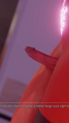 Croft Adventures - Futa Succubus Enjoys All of Lara's Holes, Futa Anal Fuck - by Pixdes Games