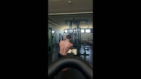 Intensive Upperbody Split - Sweaty Shirtless Workout