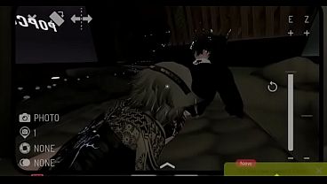 Trans whore sucking my dick in vrchat