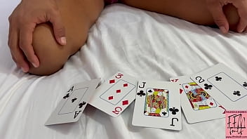 Stepmom Plays Strip Poker and Loses. Have Your Own Custom Video Made Starring Magnita on magnita.manyvids dot com/customvid