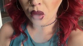 Smoking Throughout My Day… Ending Topless (Silent & Slow Ending)