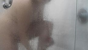 The shower scene with Asian step daughter Erin Luvin and her beautiful long nipples by andrewtatt