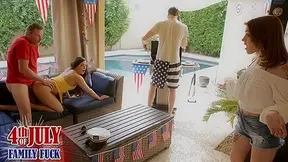 Rosalyn Sphinx & Whitney Wright in Fourth Of July Family Fuck - NUBILESPorn