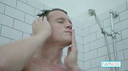 Ripped Twink Luke A Rubs And Milks His Boner In The Shower!