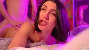 Lera Had A Dildo Stuck Right In His Pussy, She Called Sanny And Called Him For Help, Was Fucked - Nigonika Porn 2024 - Leo Ahsoka