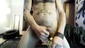 Hairy Otter Bear Cumshot Masturbation