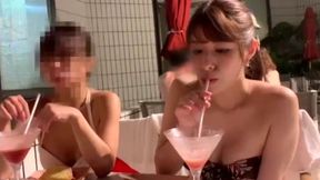 Exciting Night Pool Adventure with Stunning Office Lady's Irresistible Charm