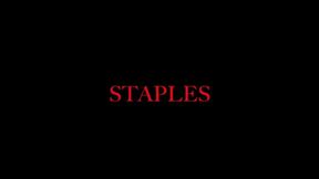 Staple his balls- wmv