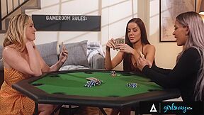 Strip Poker Winner Hayley Davies Double Fists Besties Vanna Bardot