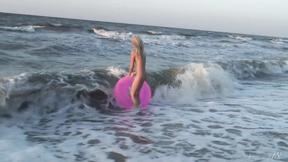 ”Young Blonde Agnes Likes Getting Naked... IN PUBLIC?!”