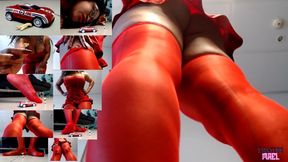 Tiny Trampled By A Car, Upskirter's Last Glance - Unaware Giantess, Crush Fantasy