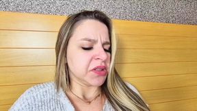 Burping and Watching My Series on My Phone - By Isabelita - CLIP 2
