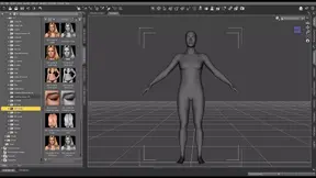 Creating Kandy Kisses a pregnant 3d character