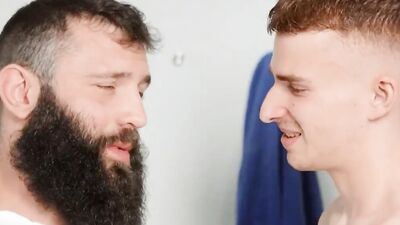 Markus Kage & Ryan Jacobs are screwing in the bathroom