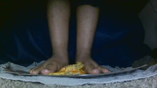 White socks to bear soles  plus some orange play hehe