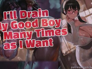 Feral Fdom Drains Your Balls Over and Over CUM IN HER BREED HER DO IT ASMR