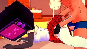 TV Secretary Lures Boss into Steamy Office Tryst with Sultry Uniform Play