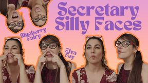 HD Ziva Fey - Secretary Silly Faces With Blueberry Fairy