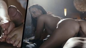 Matchless Victoria Brown and Steve Q - smoking cigarette movie - Smoking Hawt