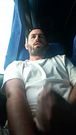 Uncut exhib and cumming on bus