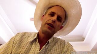 Stepdad joins you on your stepfamily Web cam and gives you kinky trashy acting and spanking