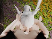 FFXIV Miqo'te Catgirl Futa POV Blowjob with Cumshot Finish with SOUND