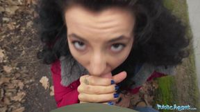 Public Porn Teen gets fucked after loosing at rock paper scissors