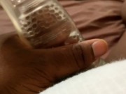 Black Chub First Time with Fleshlight