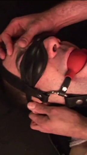 Asslicker and Dominant Rubber Men with Bondage Fetish