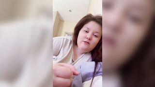 POV BBW mommy shows you a good time in bed