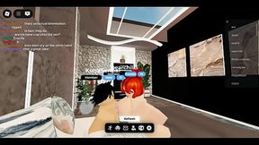 Having sex with acorn hair girl on roblox