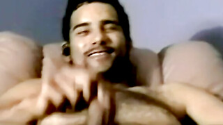 Hairiest Amateur Guy Masturabtes & Squirts On Camera