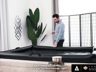 DREAM MASSAGE - Hawt Anal Screw During Massage With Pleased Ending For This Fortunate Stud