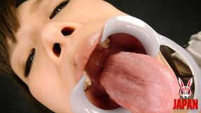 Tongue Observation & Saliva Fetishism - Ai Kayama