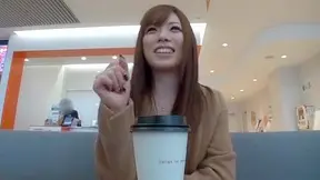 Emi Sasaki's Hot Blowjob Passionate Couple's Porn Action!