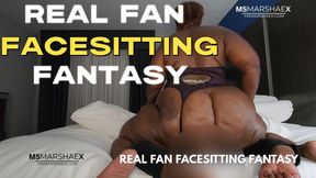 Real Fan Facesitting Fantasy