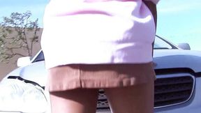 Riding her boyfriends big cock to orgasm