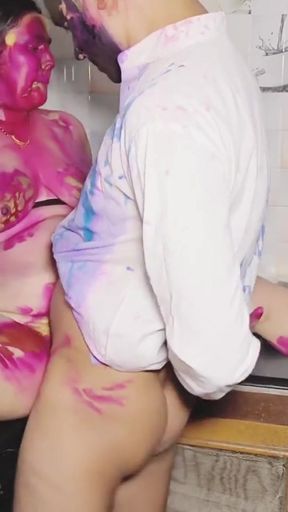 Must-see moment from &quot;Happy holi 2025 kurta faad holi don&#039;t miss the end&quot;
