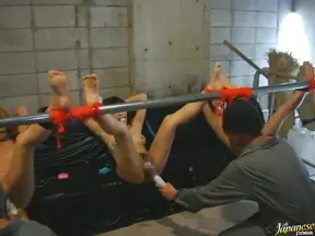 Hot Asian gal is captive and for sex