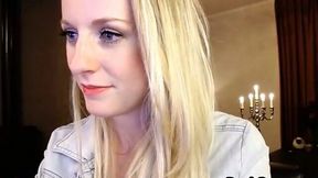 Flashy Amateur Blonde Slut