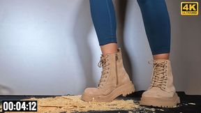 Wafers Crush in Boots - 4K MP4