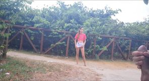 Masturbation: I Showed My Hard-on to a Slut in the Park!