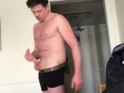 Straight British Builder Chav Spits Work Boots