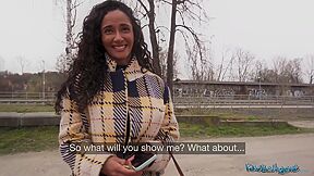 Latina With Big Ass And Tits Doesnt Mind The Camera In Public - Martin Gun