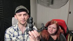 Zenvester Anal Vibrator with Cock Ring Unboxing and Sophia Masturbation Teaser
