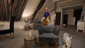 POV OIL FEET LATEX SWEAT Lick and Suck Me