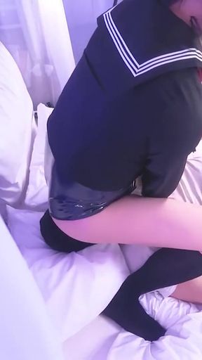 You look so genuinely happy being a toy for those femboys, don't you?   Clip 1