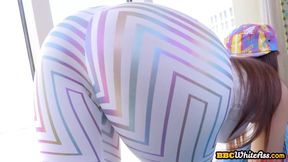 IR bigass anal babe rimmed and fucked be4 ATM deepthroating
